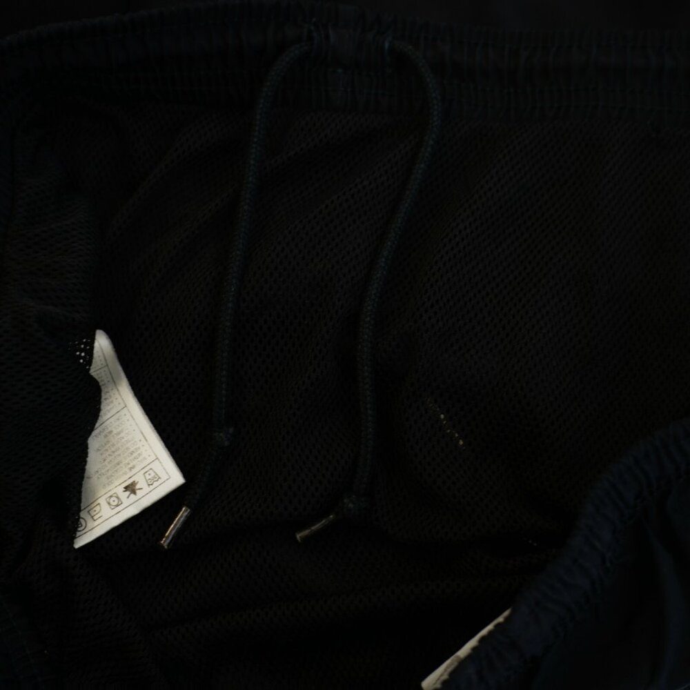 NIke Black Lined Drawstring Swim Trunks XL 36 / 10.5 High Rise Polyester - Picture 5 of 7